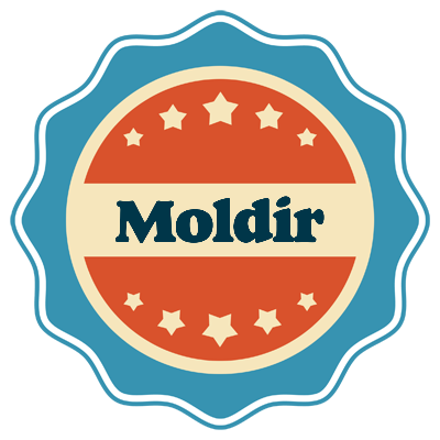 Moldir labels logo