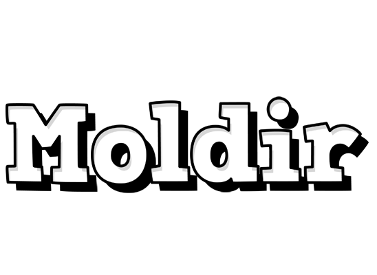 Moldir snowing logo