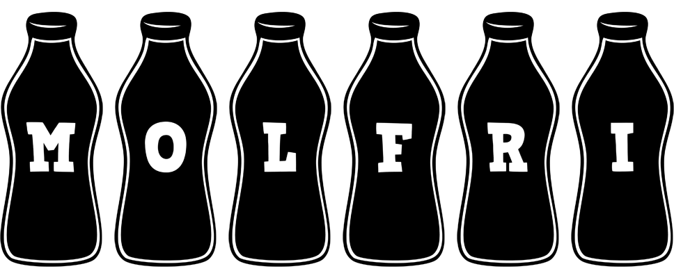 Molfri bottle logo