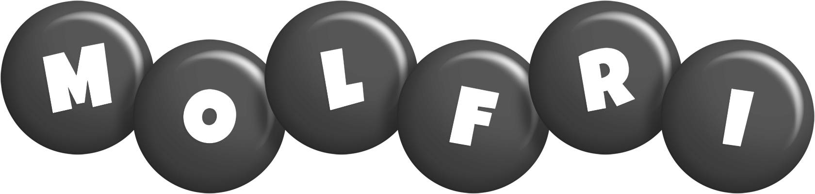 Molfri candy-black logo