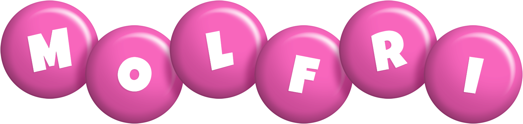 Molfri candy-pink logo