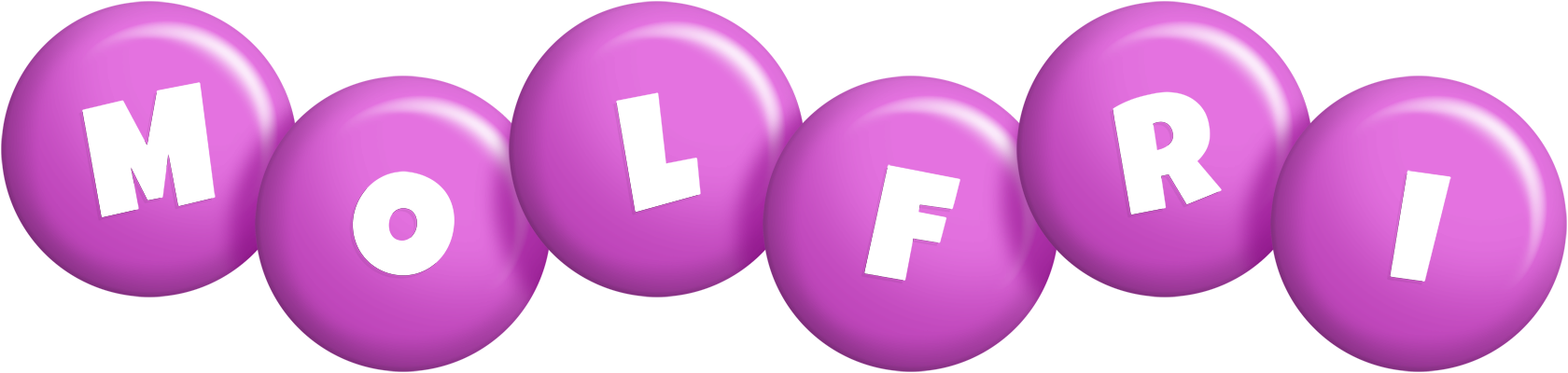 Molfri candy-purple logo