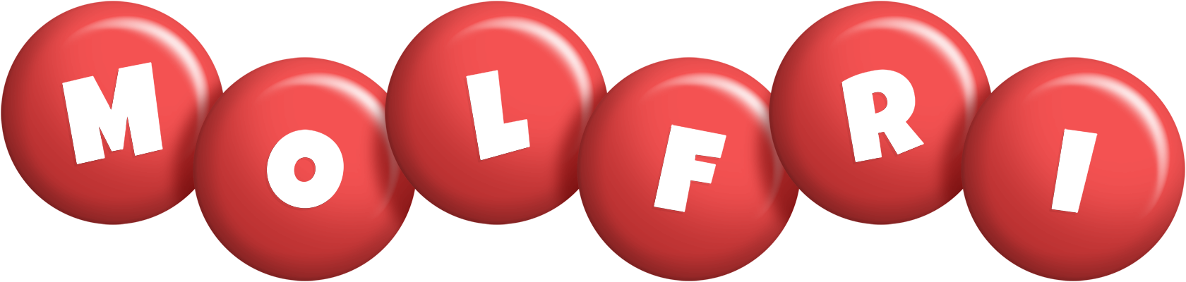 Molfri candy-red logo