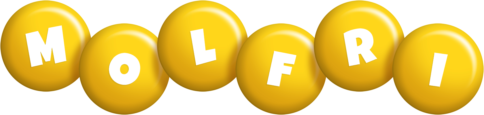 Molfri candy-yellow logo
