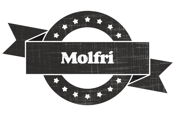 Molfri grunge logo