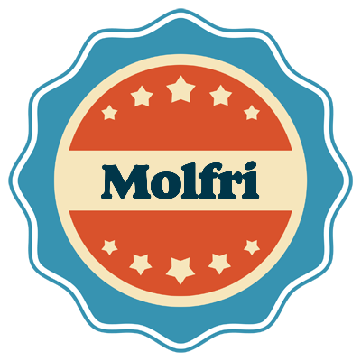 Molfri labels logo