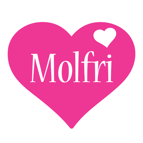 Molfri love-heart logo