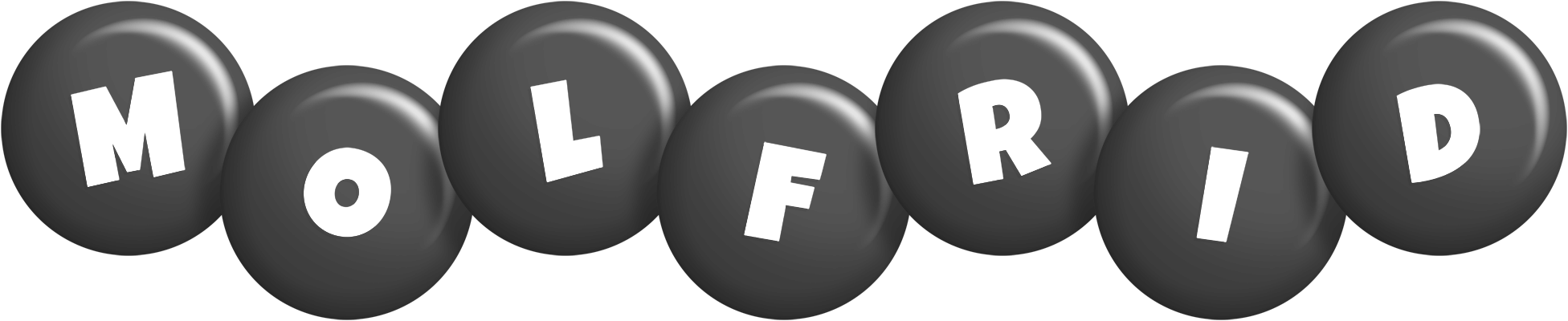Molfrid candy-black logo