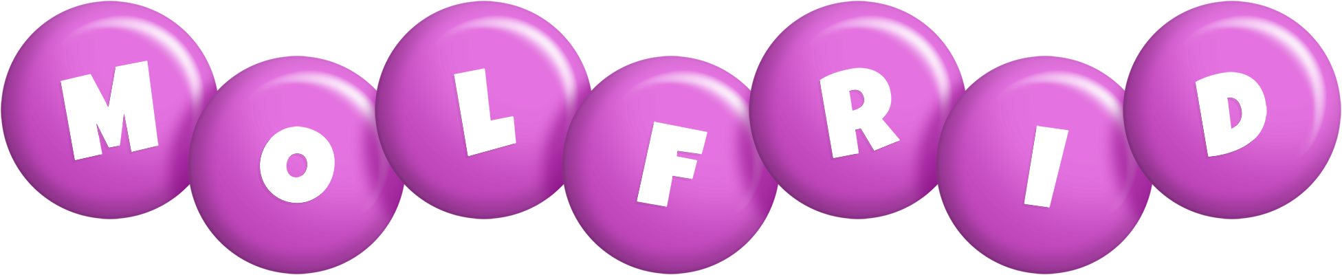 Molfrid candy-purple logo