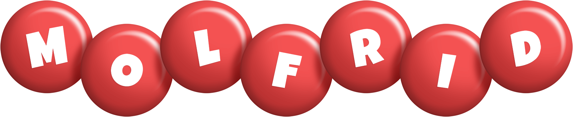 Molfrid candy-red logo