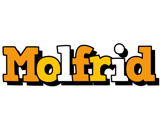 Molfrid cartoon logo