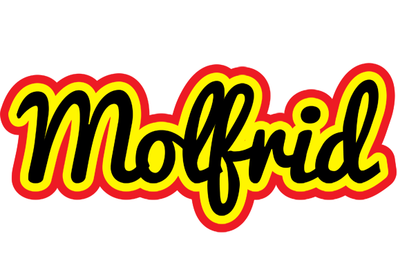 Molfrid flaming logo