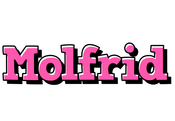Molfrid girlish logo