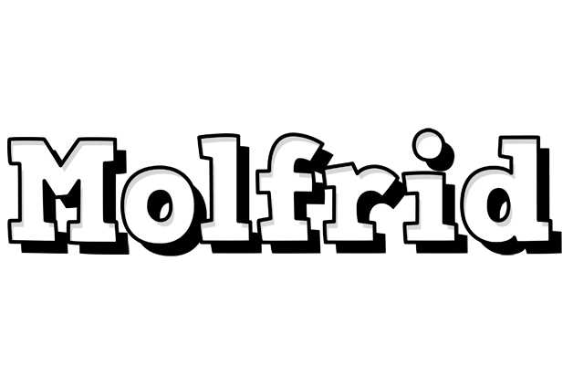 Molfrid snowing logo