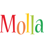 Molla birthday logo