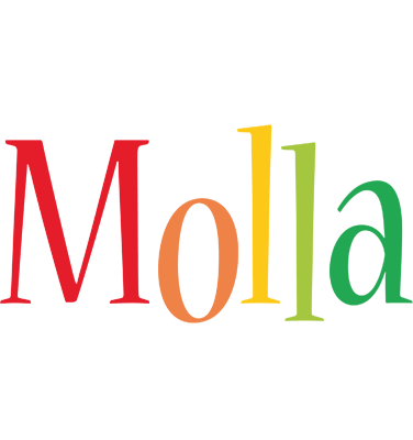 Molla birthday logo