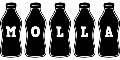 Molla bottle logo