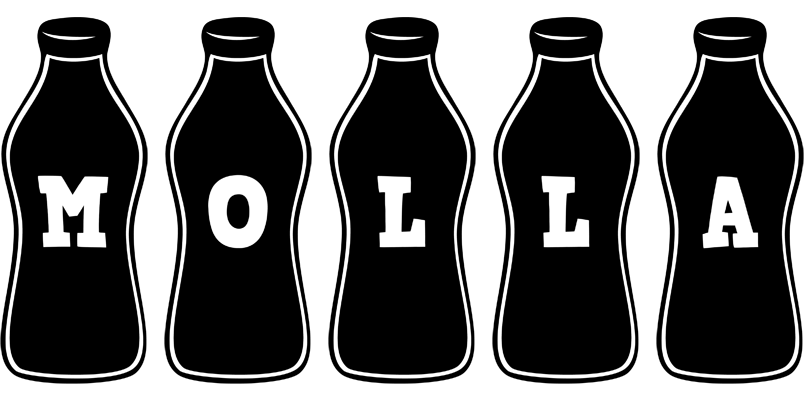 Molla bottle logo