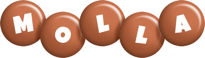 Molla candy-brown logo