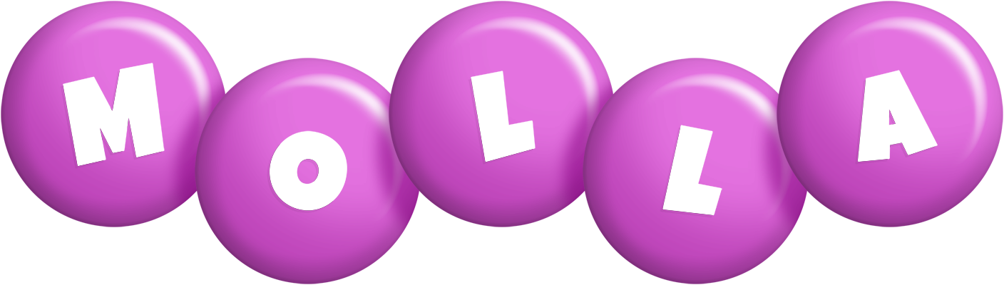 Molla candy-purple logo