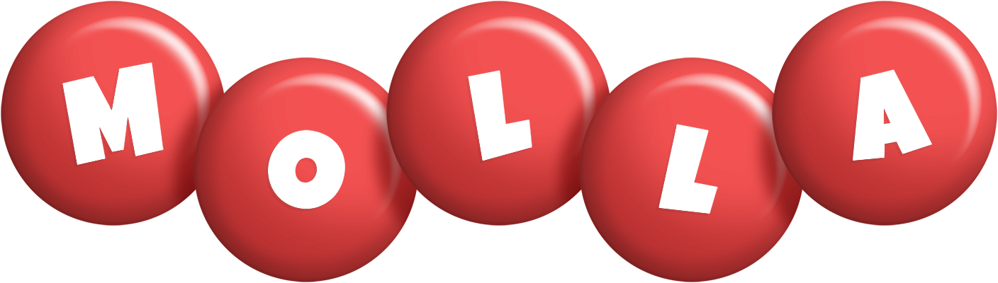Molla candy-red logo
