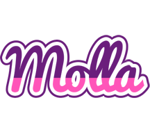 Molla cheerful logo