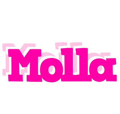 Molla dancing logo