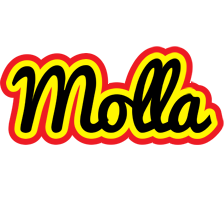 Molla flaming logo