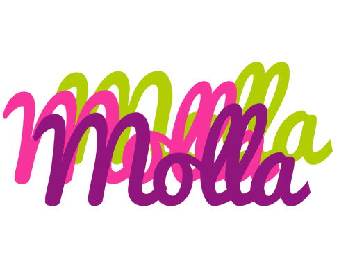 Molla flowers logo