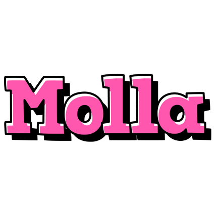 Molla girlish logo
