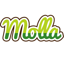 Molla golfing logo