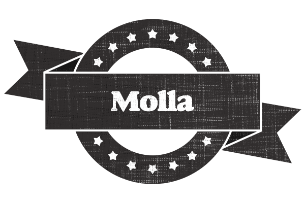 Molla grunge logo
