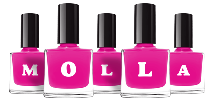 Molla nails logo