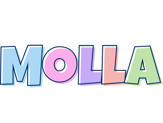 Molla pastel logo
