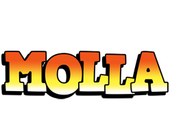 Molla sunset logo