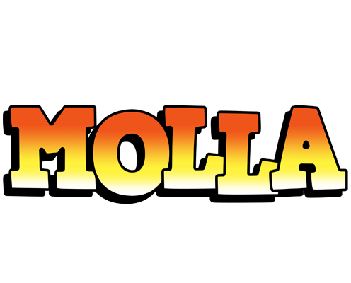 Molla sunset logo