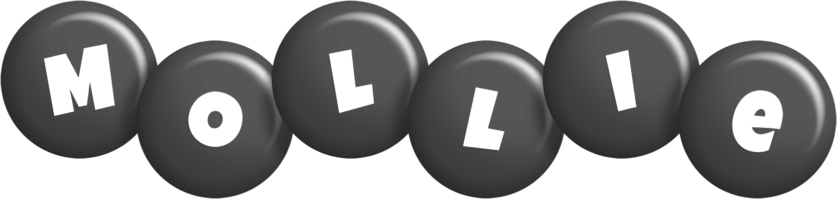 Mollie candy-black logo