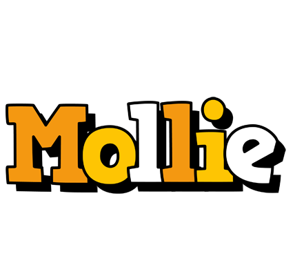 Mollie cartoon logo