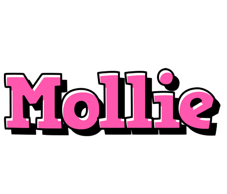 Mollie girlish logo
