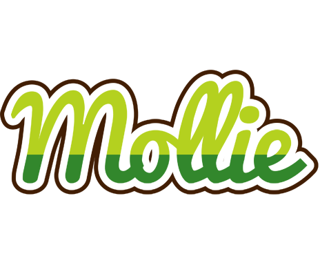 Mollie golfing logo