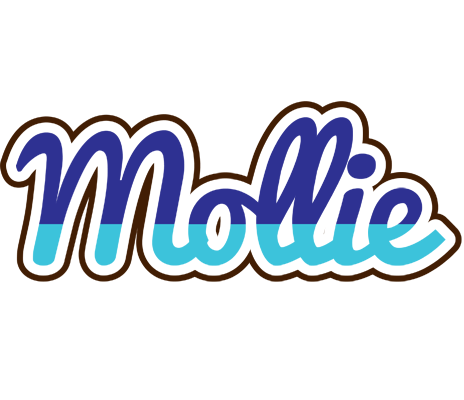 Mollie raining logo