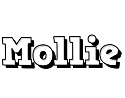 Mollie snowing logo