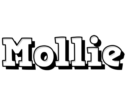 Mollie snowing logo