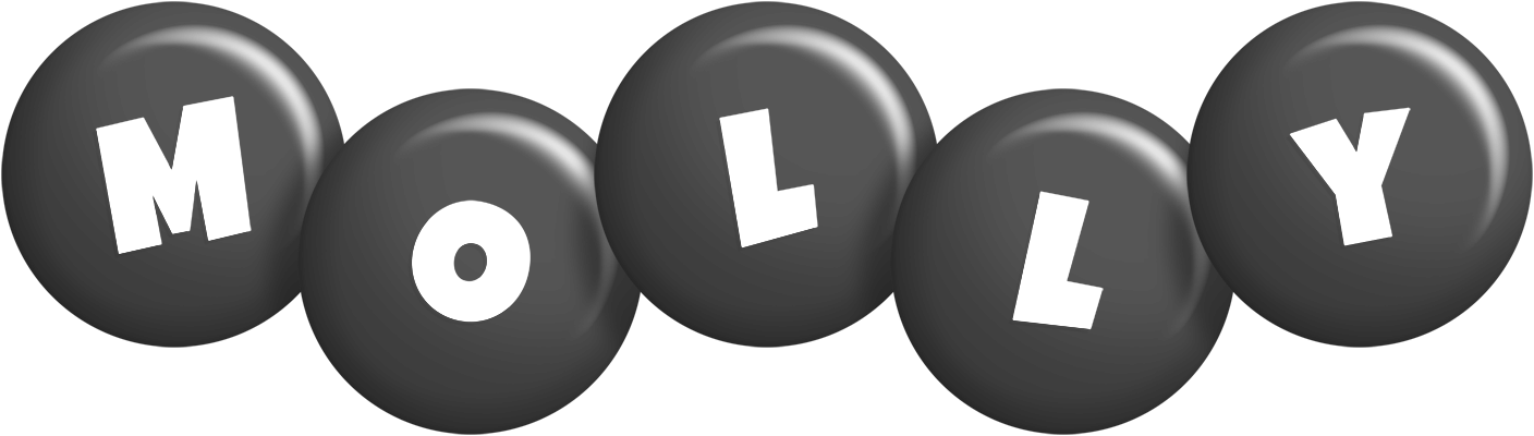 Molly candy-black logo