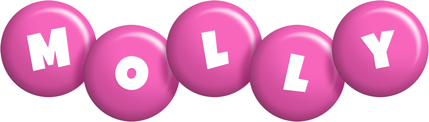 Molly candy-pink logo