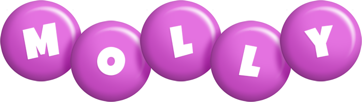 Molly candy-purple logo