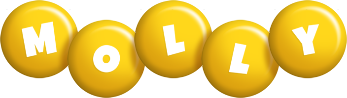 Molly candy-yellow logo