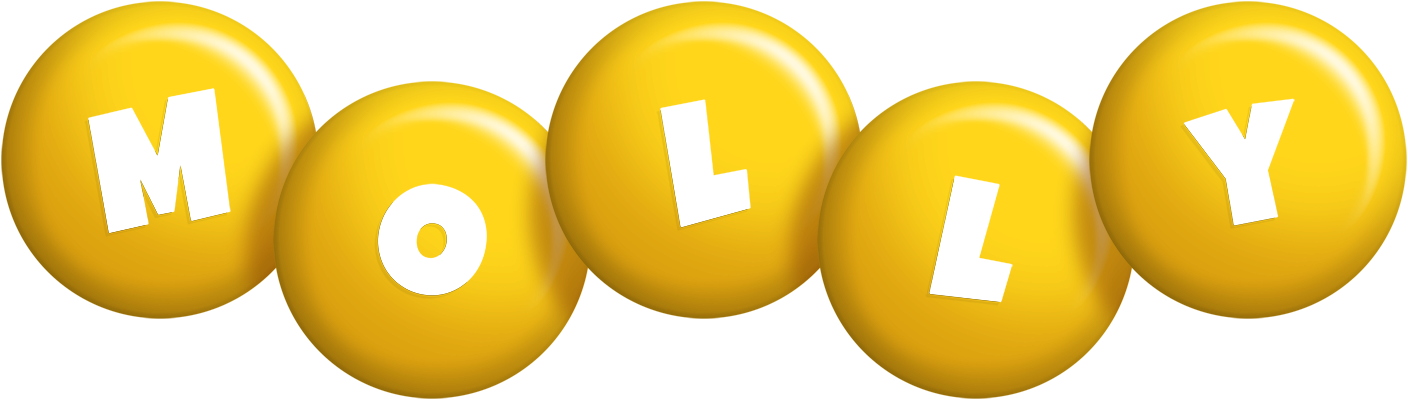 Molly candy-yellow logo