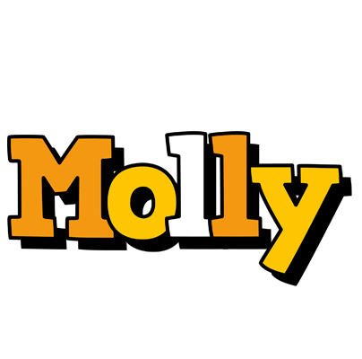 Molly cartoon logo