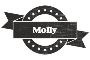 Molly grunge logo